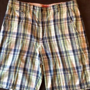 Mens Plaid shorts